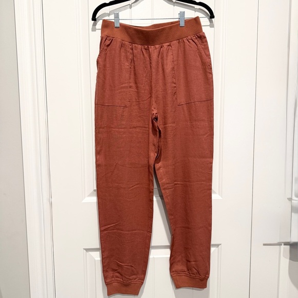 G by Giuliana Women's Terracotta Joggers - Picture 2 of 8
